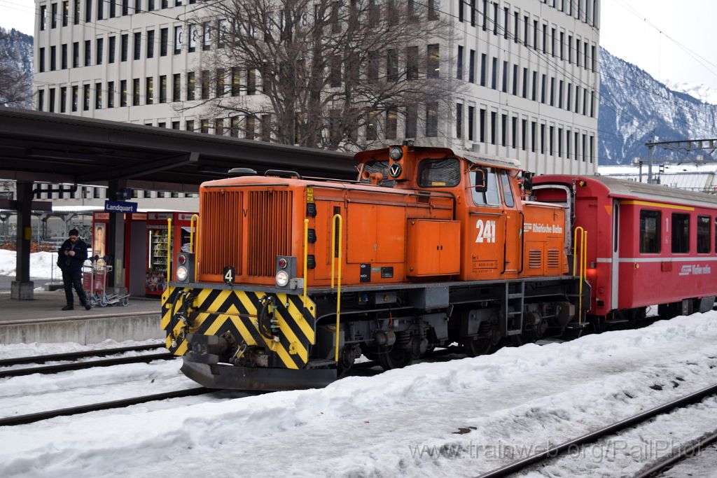 4343-0028-300117.jpg - RhB Gm 4/4 241 / Landquart 30.1.2017