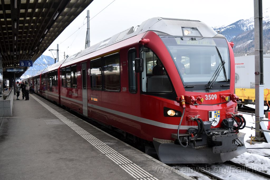 4344-0014-300117.jpg - RhB ABe 8/12 3509 "Placidus Spescha" / Landquart 30.1.2017