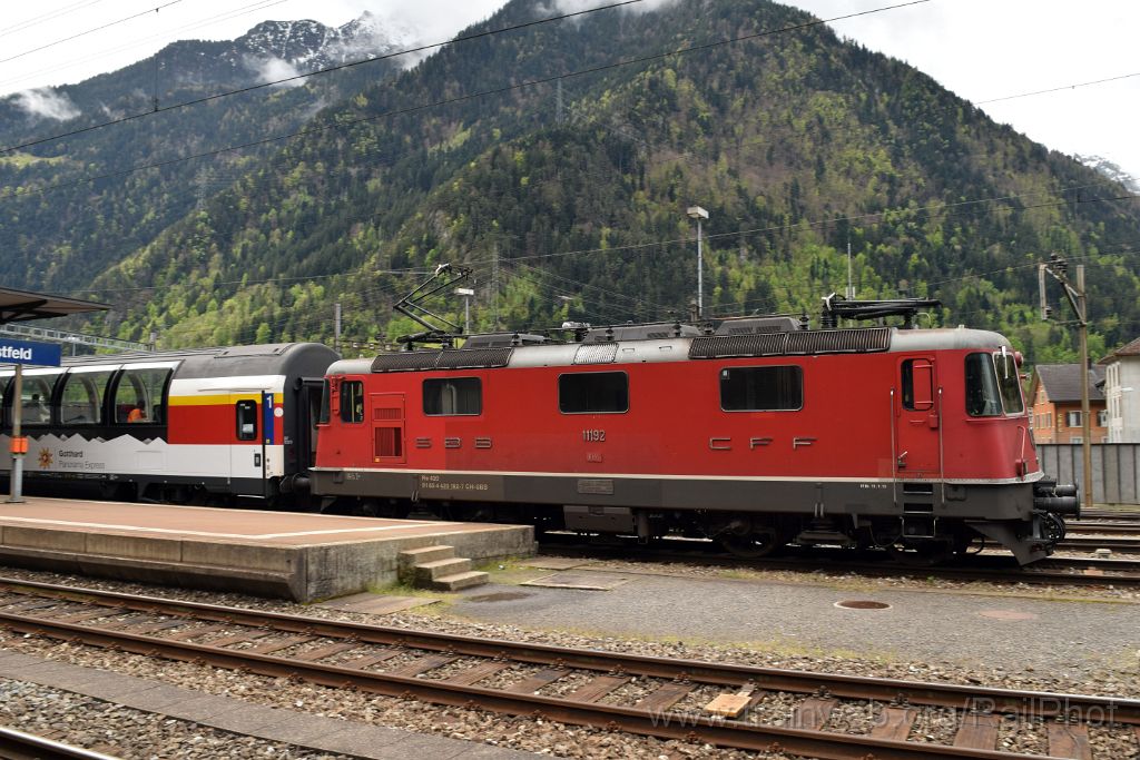 4422-0049-070517.jpg - SBB-CFF Re 4/4" 11192 / Erstfeld 7.5.2017
