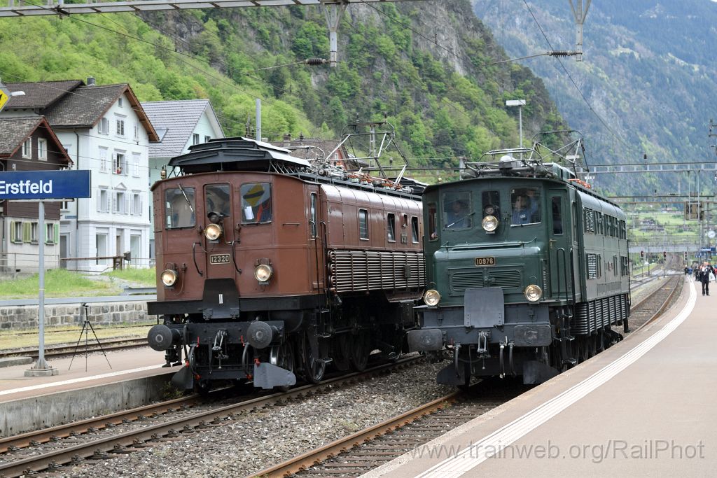 4428-0022-070517.jpg - SBB-CFF Be 4/6 12320 + Ae 4/7 10976 / Erstfeld 7.5.2017