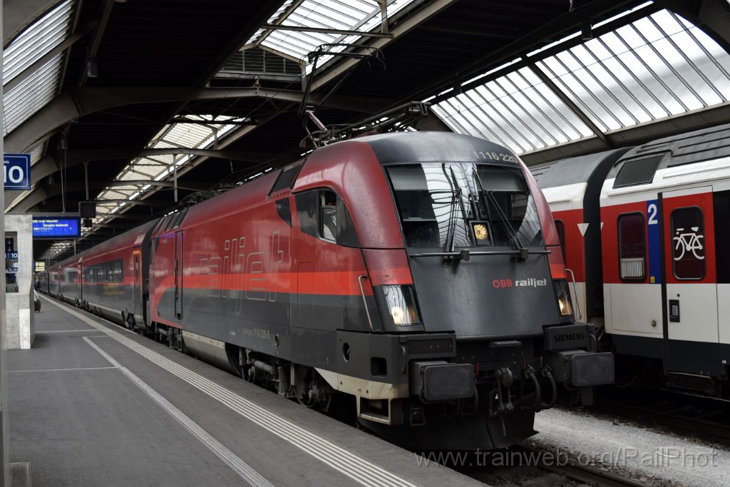 4431-0006-080517.jpg - ÖBB 1116.220 / Zürich HB 8.5.2017