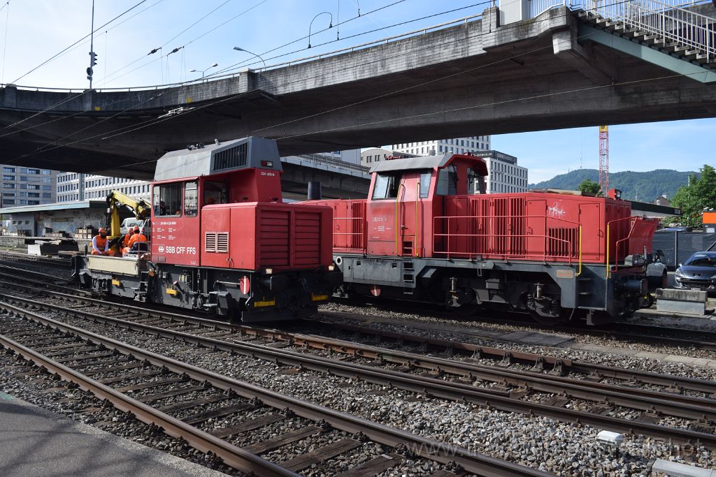 4510-0044-080617.jpg - SBB-CFF Tm 234.000-8 + Am 841.028-4 / Zürich-Altstetten 8.6.2017