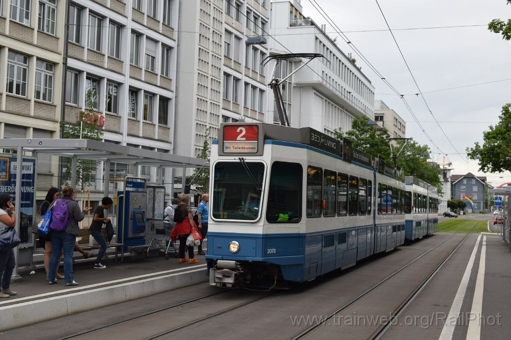 4516-0015-090617.jpg - VBZ Be 4/6" 2073 + Be 4/6' 2313 / Kappeli 9.6.2017