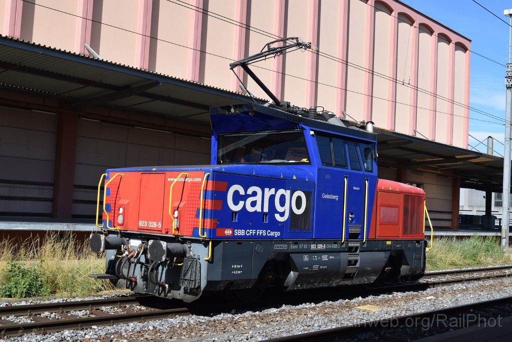 4518-0021-260617.jpg - SBB-CFF Eem 923.028-5 "Geissberg" / St.Margrethen 26.6.2017