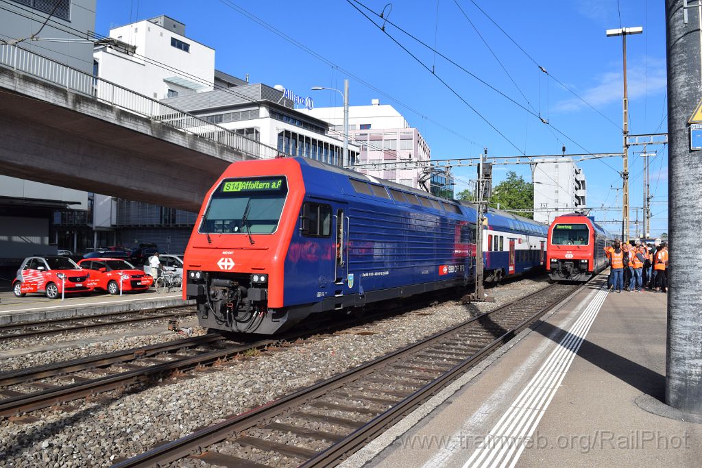4531-0015-290617.jpg - SBB-CFF Re 450.047-6 "Seegräben" + Re 450.021-1 "Seuzach" / Zürich-Altstetten 29.6.2017