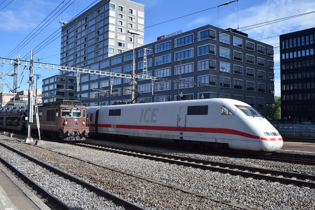 4531-0032-290617.jpg - BLS Re 4/4 181 "Interlaken" + DBAG ICE 401.575-6 "Nürnberg" / Zürich-Altstetten 29.6.2017