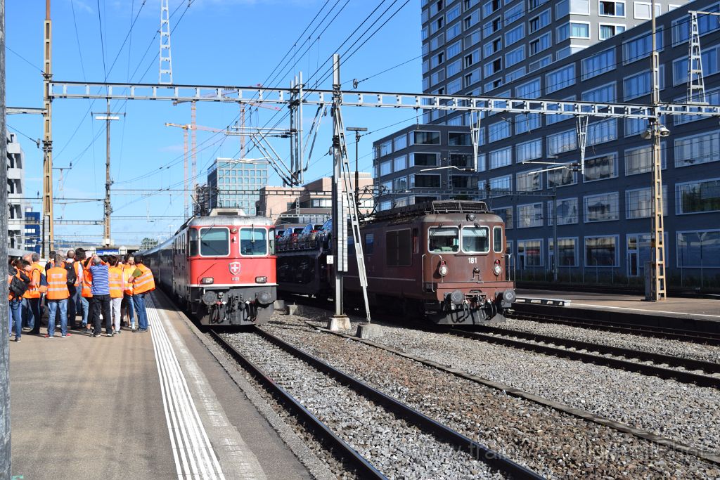 4531-0042-290617.jpg - BLS Re 4/4 181 "Interlaken" + SBB-CFF Re 4/4" 11131 / Zürich-Altstetten 29.6.2017