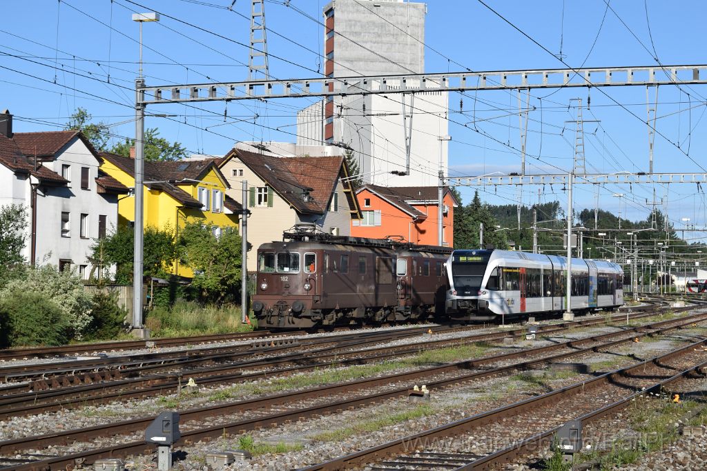 4533-0032-300617.jpg - Thurbo RABe 526.782-8 "Altstätten" + BLS Re 4/4 182 "Kandergrund" + Re 4/4 171 "Därligen" / Wil 30.6.2017