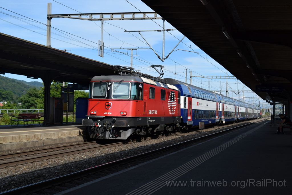 4543-0013-170717.jpg - SBB-CFF Re 420.206-5 / Killwangen-Spreitenbach 17.7.2017