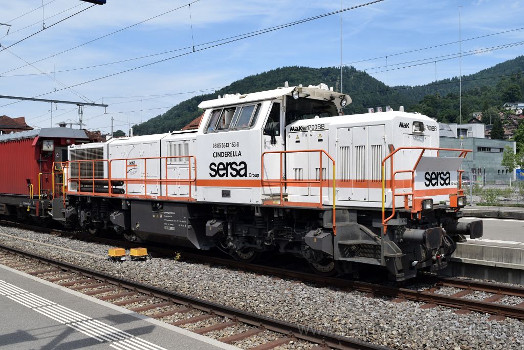 4545-0031-180717.jpg - Sersa Am 843.153-8 "Cinderella" / Wattwil 18.7.2017