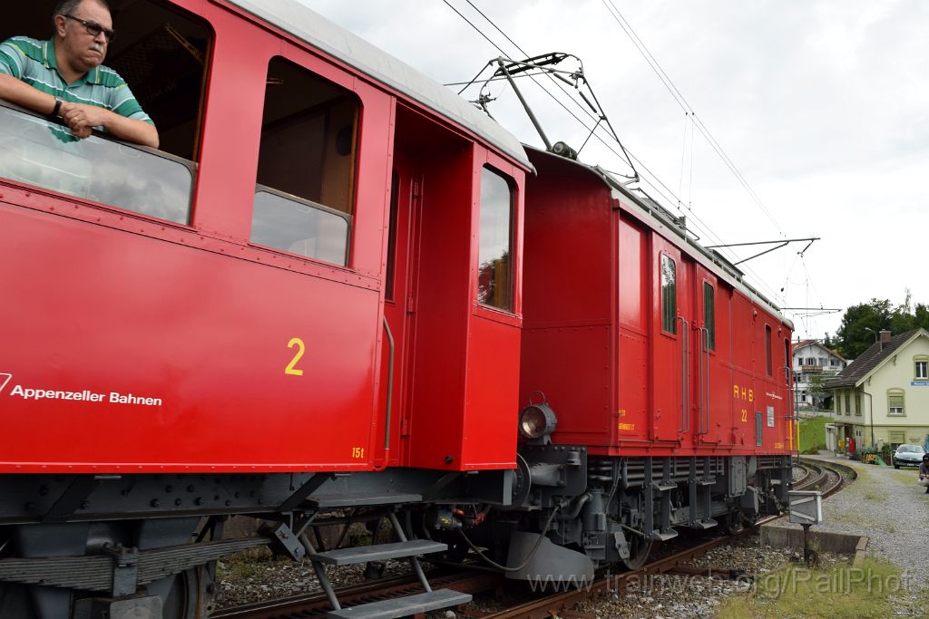 4593-0033-060817.jpg - RHB DZeh 2/4 22 / Wienacht-Tobel 6.8.2017