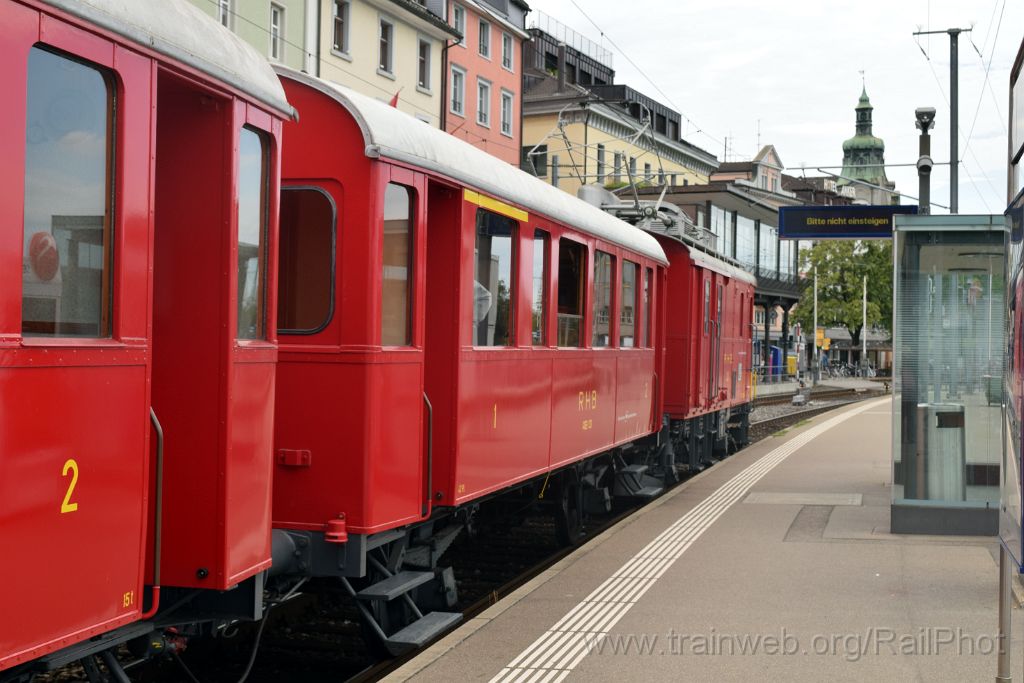 4596-0001-060817.jpg - RHB AB 13 + DZeh 2/4 22 / Rorschach-Hafen 6.8.2017