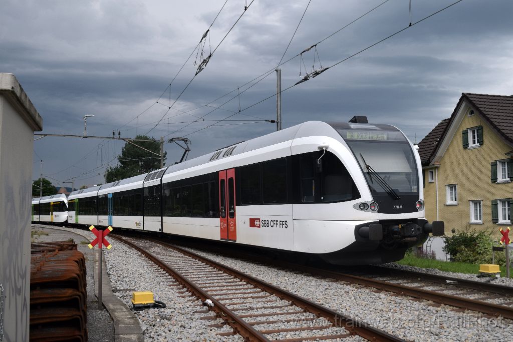 4603-0020-270817.jpg - Thurbo RABe 526.785-1 "Gemeinde Eschlikon" + RABe 526.778-6 / Ebnat-Kappel 27.8.2017