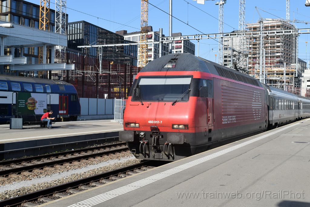 4609-0045-290817.jpg - SBB-CFF Re 460.017-7 "Les Diablerets" / Zürich HB 29.8.2017
