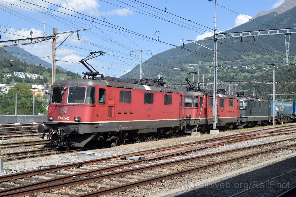4610-0013-290817.jpg - SBB-CFF Re 4/4" 11335 + Re 4/4" 11329 + Re 4/4" 11330 / Brig 29.8.2017