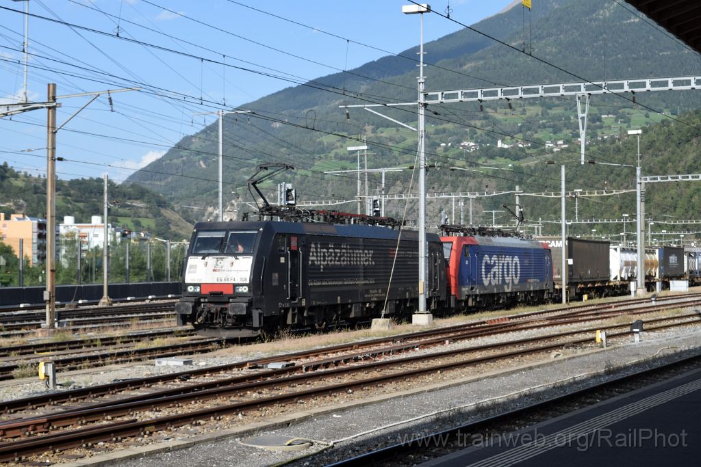 4620-0037-290817.jpg - =MRCE ES 64 F4-108 "Alpäzähmer" + SBB-CFF Re 474.014-8 / Brig 29.8.2017