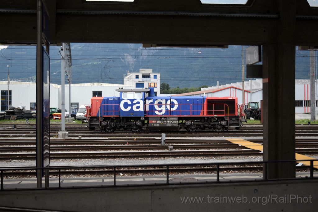 4645-0014-040917.jpg - SBB-CFF Am 843.075-3 / Buchs SG 4.9.2017