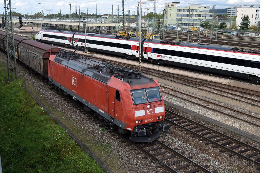 4707-0038-121017.jpg - SBB-CFF RABe 503.022 + DBAG 185.101-3 / Basel Badische Bahnhof 12.10.2017