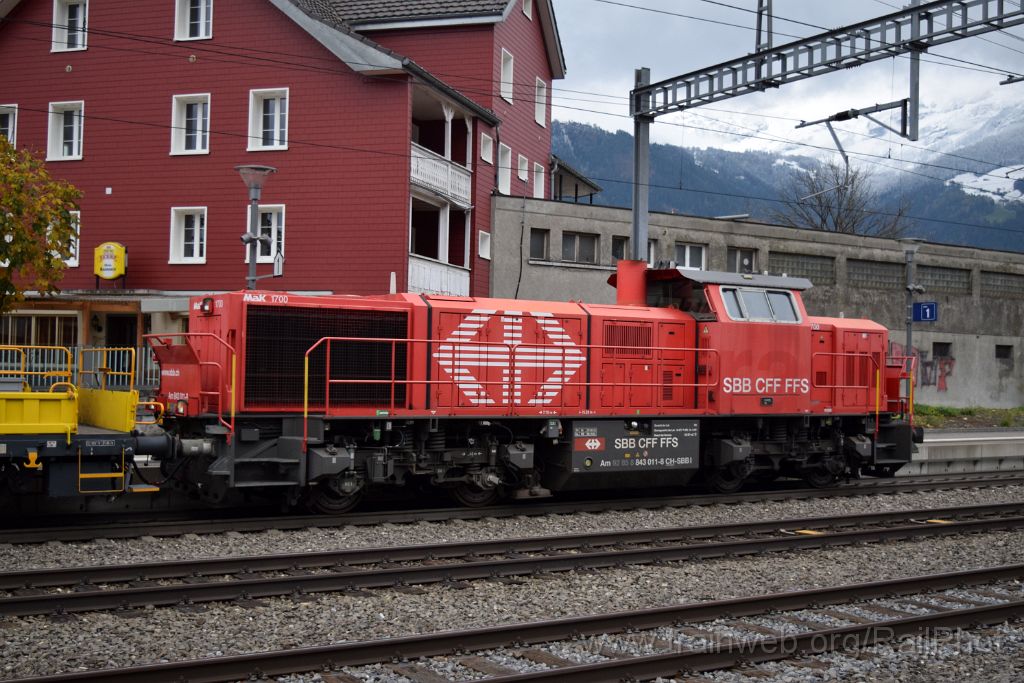 4763-0013-071117.jpg - SBB-CFF Am 843.011-8 / Altdorf 7.11.2017