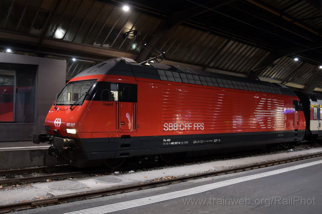 4794-0008-181217.jpg - SBB-CFF Re 460.027-6 "Joggeli" / Zürich HB 18.12.2017