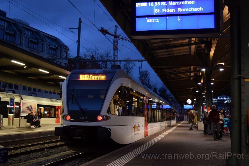 4805-0036-301217.jpg - Thurbo RABe 526.805-7 / St.Gallen HB 30.12.2017