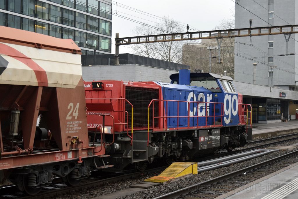 4847-0002-070218.jpg - SBB-CFF Am 843.063-9 / Zürich-Altstetten 7.2.2018