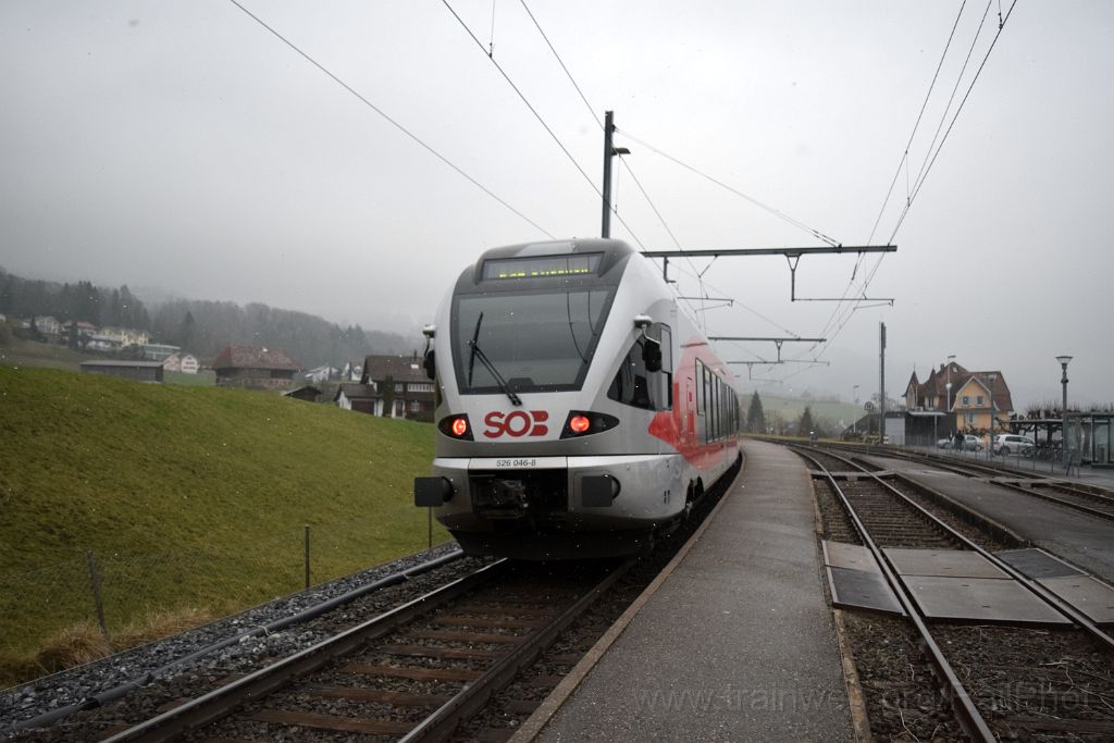 4848-0018-070218.jpg - SOB RABe 526.046-8 "Ringelspitz" / Kaltbrunn 7.2.2018