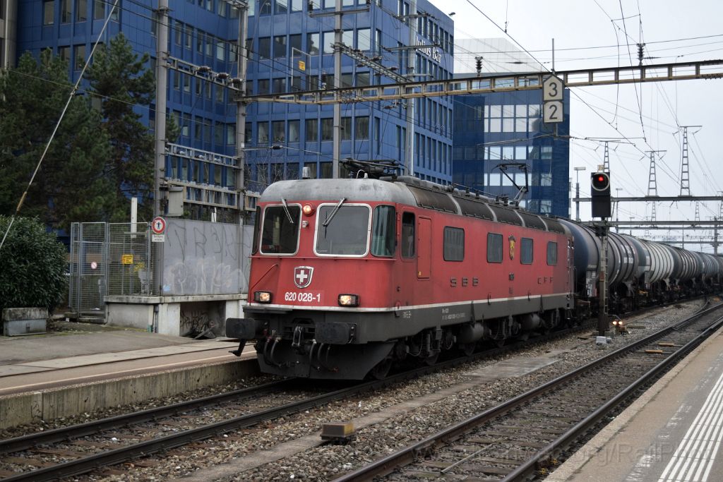 4852-0031-090218.jpg - SBB-CFF Re 6/6 11628 (Re 620.028-1) "Konolfingen" / Zürich-Altstetten 9.2.2018
