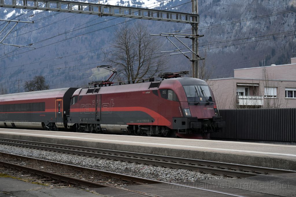 4860-0022-090318.jpg - ÖBB 1116.215 "Spirit of Salzburg" / Flums 9.3.2018