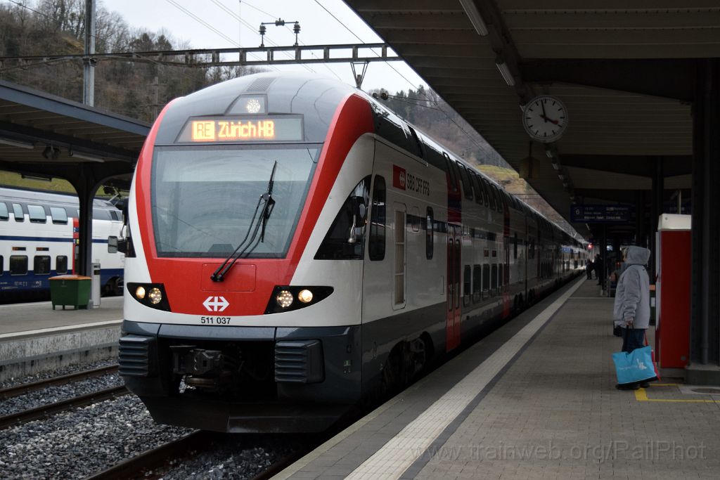 4878-0004-130318.jpg - SBB-CFF RABe 511.037 / Ziegelbrücke 13.3.2018