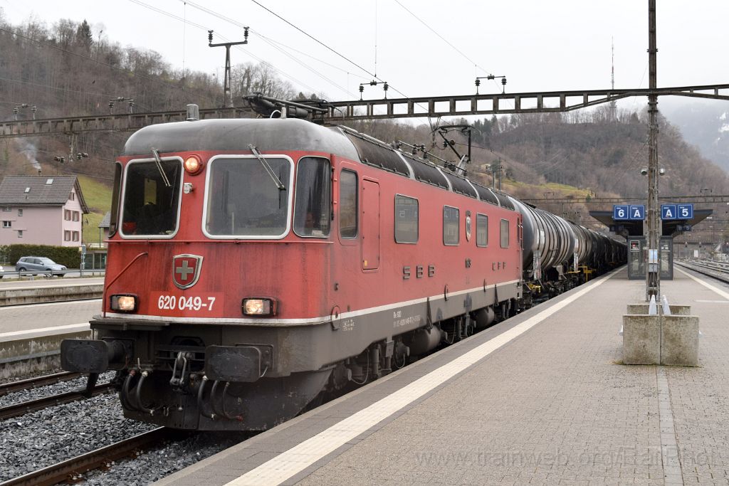 4878-0038-130318.jpg - SBB-CFF Re 6/6 11648 (Re 620.049-7) "Aigle" / Ziegelbrücke 13.3.2018