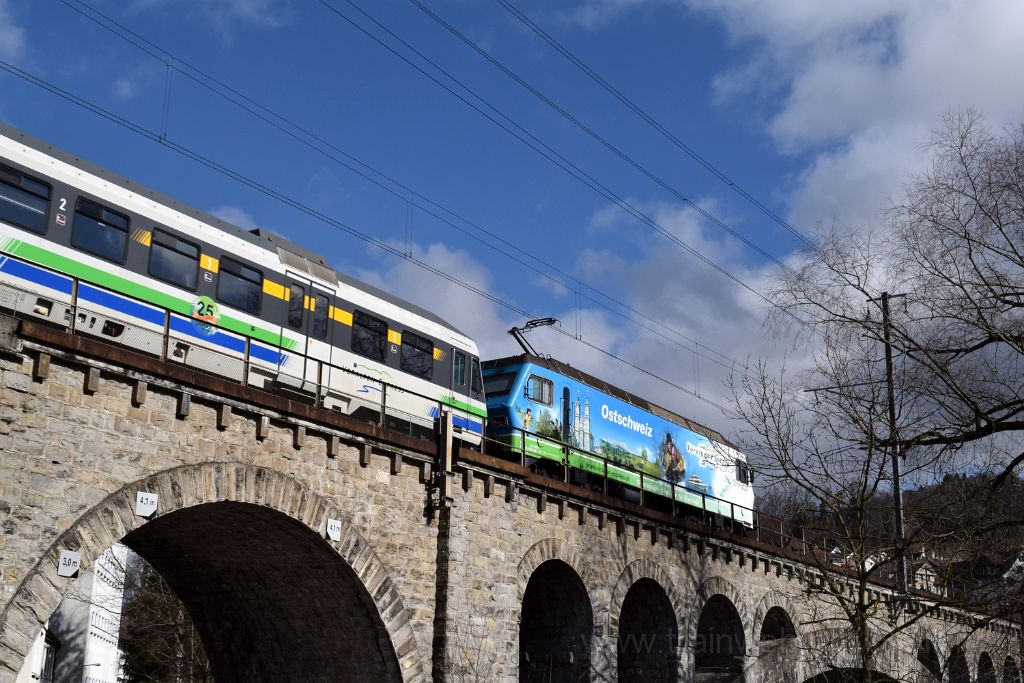 4880-0002-140318.jpg - SOB Re 456.096-7 "Wattwil" / Lichtensteig (Thurbrücke) 14.3.2018