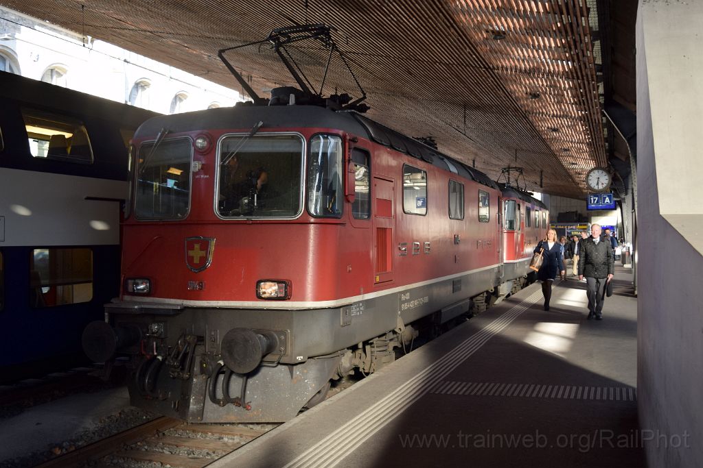 4914-0036-120418.jpg - SBB-CFF Re 4/4" 11149 (Re 420.149-7) + Re 4/4" 11125 (Re 420.125-7) / Zürich HB 12.4.2018