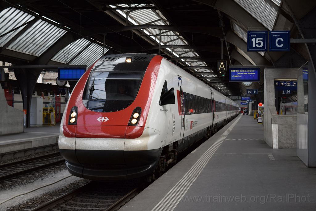 4918-0035-130418.jpg - SBB-CFF ICN RABDe 500.033 "Gallus Jakob Baumgartner" / Zürich HB 13.4.2018