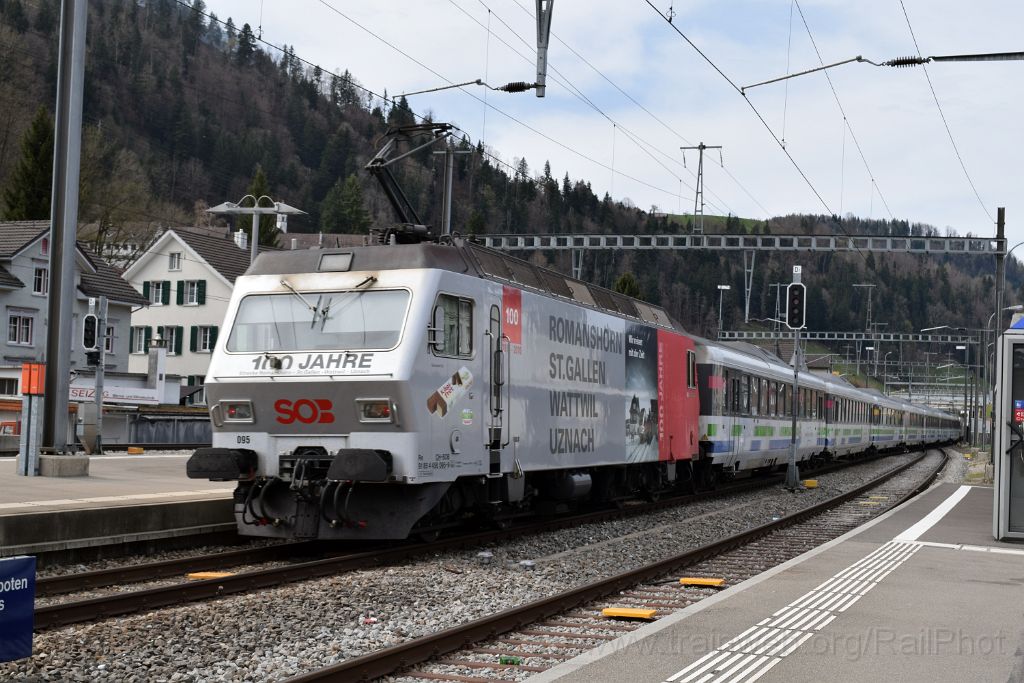 4919-0013-140418.jpg - SOB Re 456.095-9 "Degersheim" / Wattwil 14.4.2018