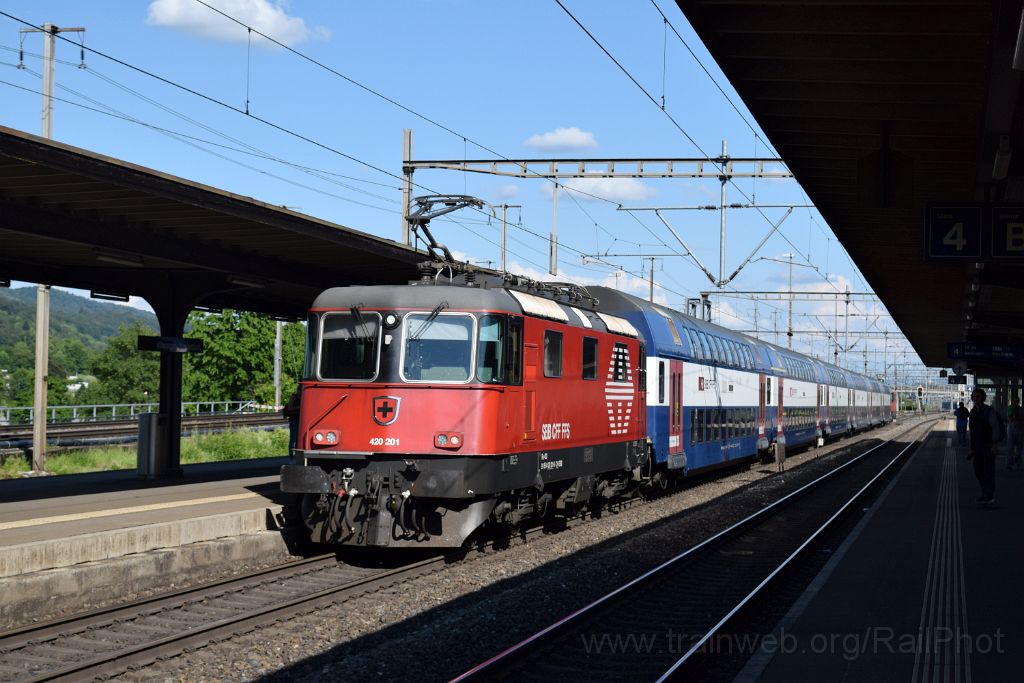 4984-0045-240518.jpg - SBB-CFF Re 420.201-6 / Killwangen-Spreitenbach 24.5.2018