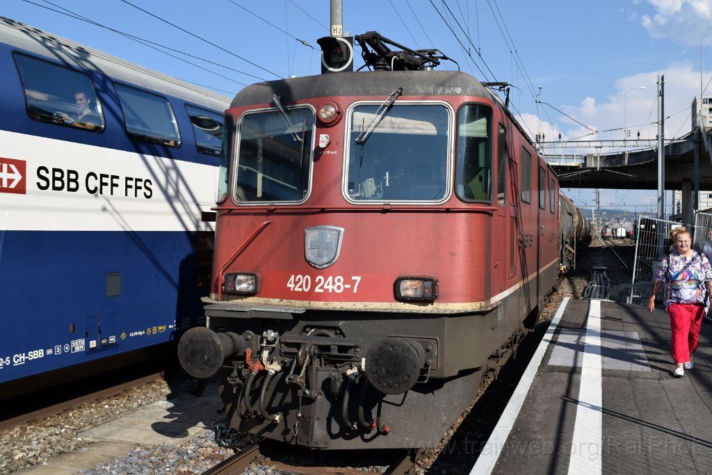 5111-0017-220818.jpg - SBB-CFF Re 4/4" 11248 (Re 420.248-7) / Zürich-Altstetten 22.8.2018
