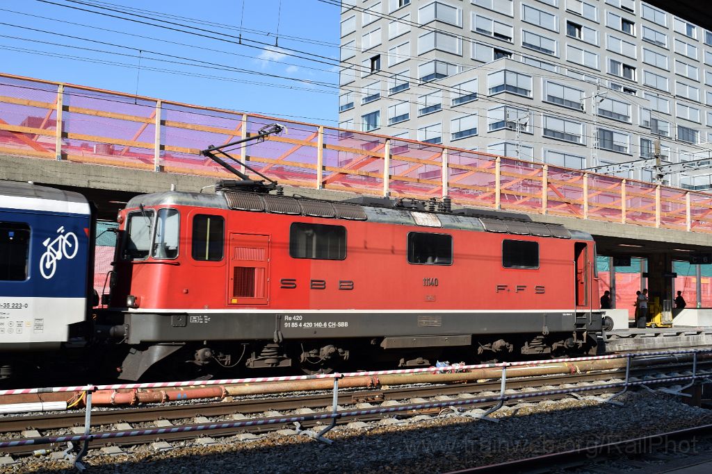 5112-0024-220818.jpg - SBB-CFF Re 4/4" 11140 (Re 420.140-6) / Zürich-Altstetten 22.8.2018