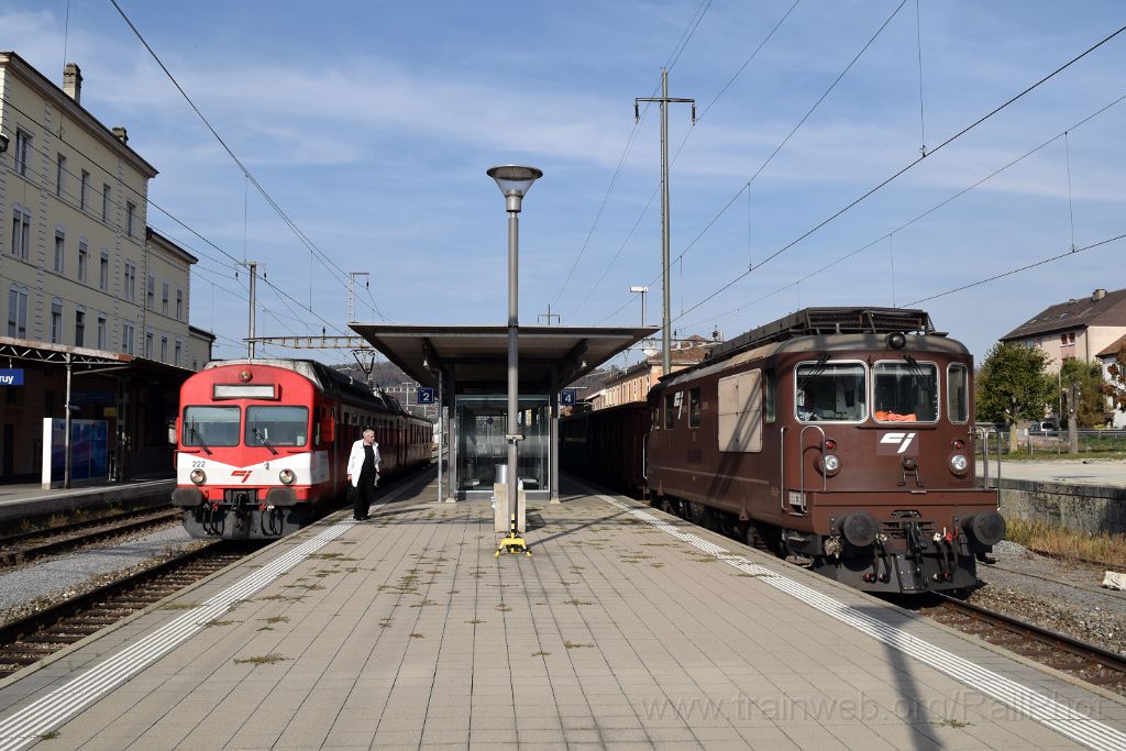 5175-0036-181018.jpg - CJ RBDe 566.222-6 + BLS Re 4/4 191 (Re 425.191-4) "Reichenbach" / Porrentruy 18.10.2018