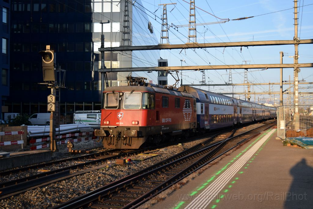 5178-0009-221018.jpg - SBB-CFF Re 420.204-0 / Zürich-Altstetten 22.10.2018