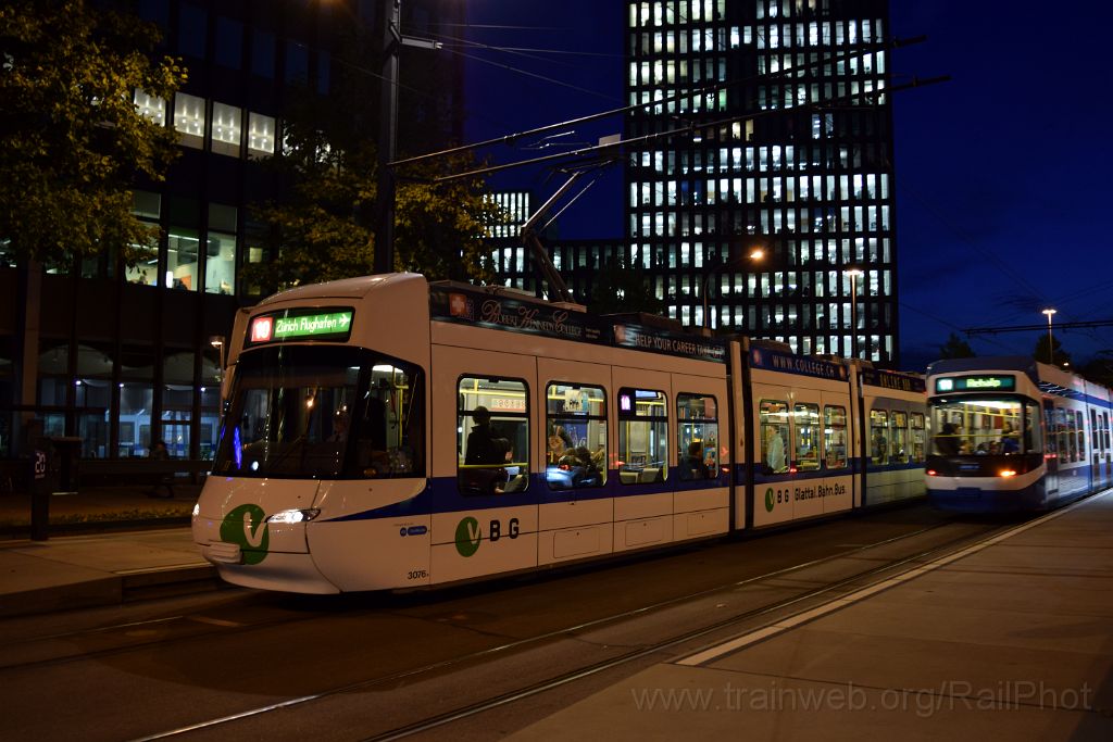 5186-0038-011118.jpg - VBZ Be 5/6 3086 + VBG Be 5/6 3076 / Leutschenbach 1.11.2018