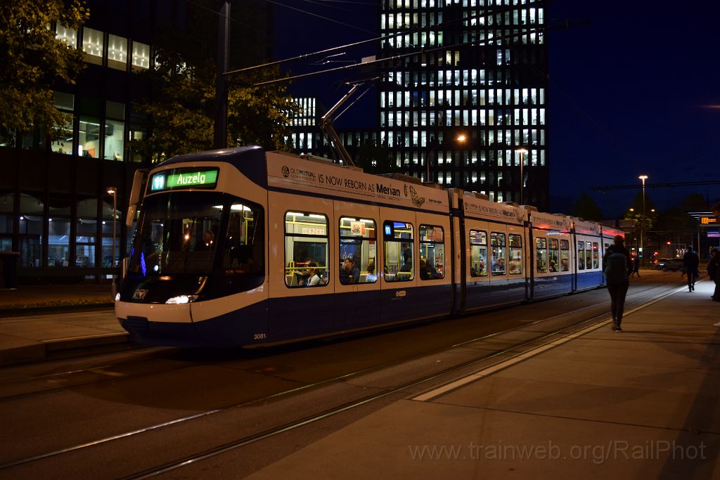 5186-0049-011118.jpg - VBZ Be 5/6 3081 / Leutschenbach 1.11.2018