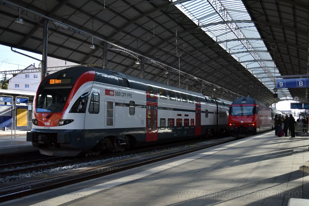 5197-0031-111118.jpg - SBB-CFF RABe 511.025 + Re 460.105-0 "Fürstenland" / Olten 11.11.2018