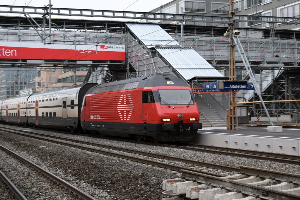 5200-0023-121118.jpg - SBB-CFF Re 460.054-0 "Dreiländereck" / Zürich-Altstetten 12.11.2018