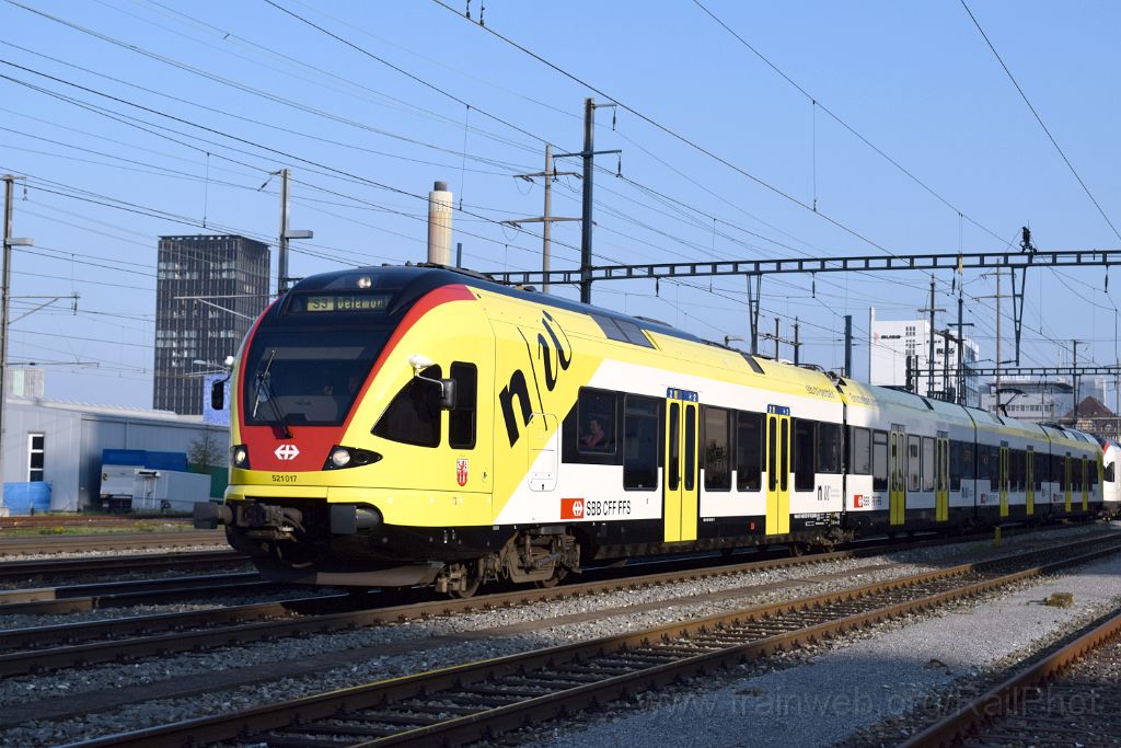 5208-0007-171118.jpg - SBB-CFF RABe 521.017 "Muttenz" / Pratteln 17.11.2018