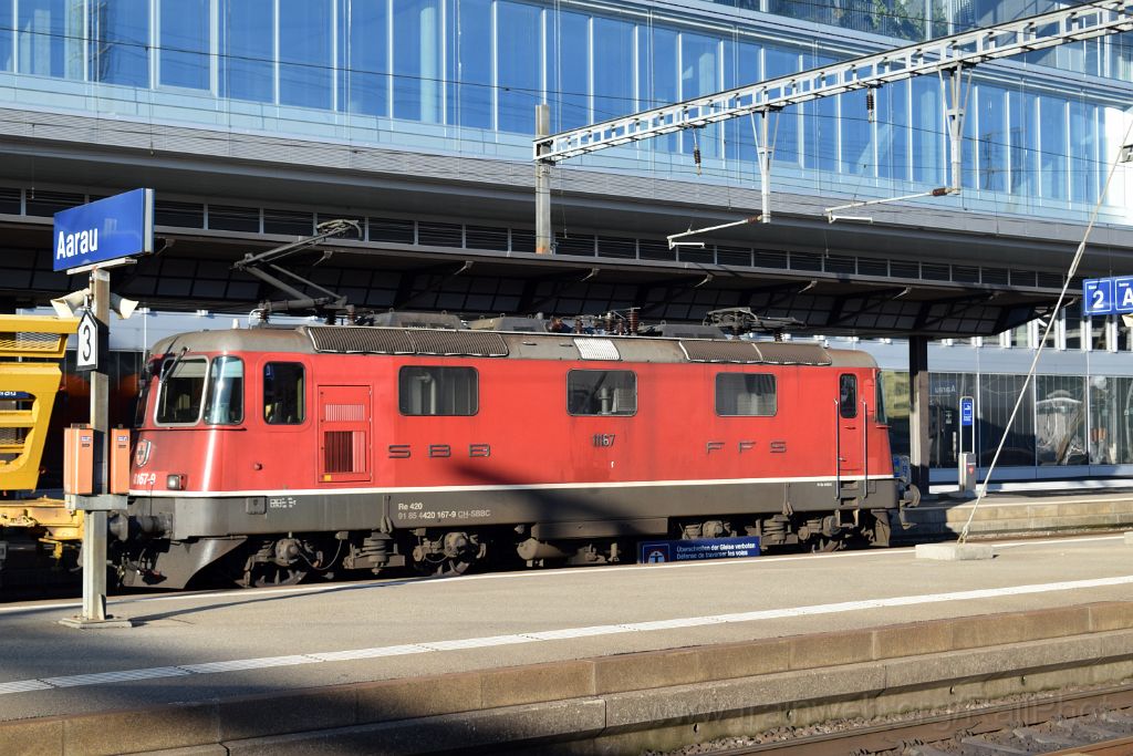 5218-0007-241118.jpg - SBB-CFF Re 4/4" 11167 (Re 420.167-9) / Aarau 24.11.2018
