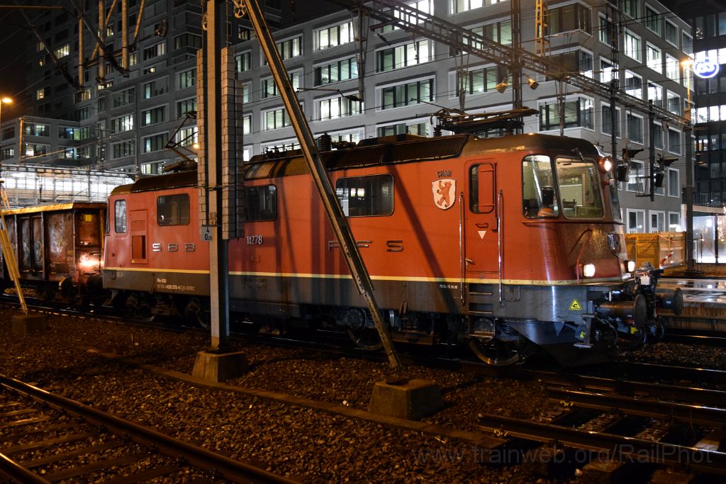 5241-0041-191218.jpg - SBB-CFF Re 4/4" 11278 (Re 420.278-4) "Cham" / Zürich-Altstetten 19.12.2018