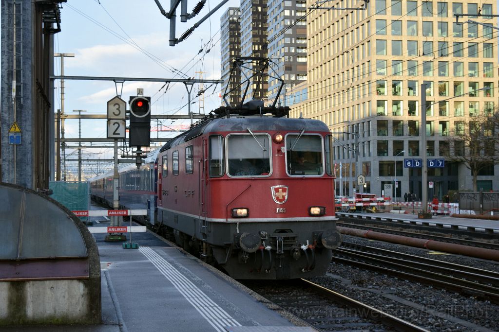 5244-0007-201218.jpg - SBB-CFF Re 4/4" 11155 (Re 420.155-4) / Zürich-Altstetten 20.12.2018