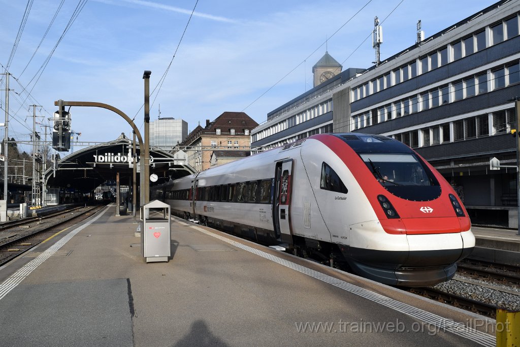 5847-0020-080220.jpg - SBB-CFF ICN RABDe 500.000 "Le Corbusier" / St.Gallen 8.2.2020