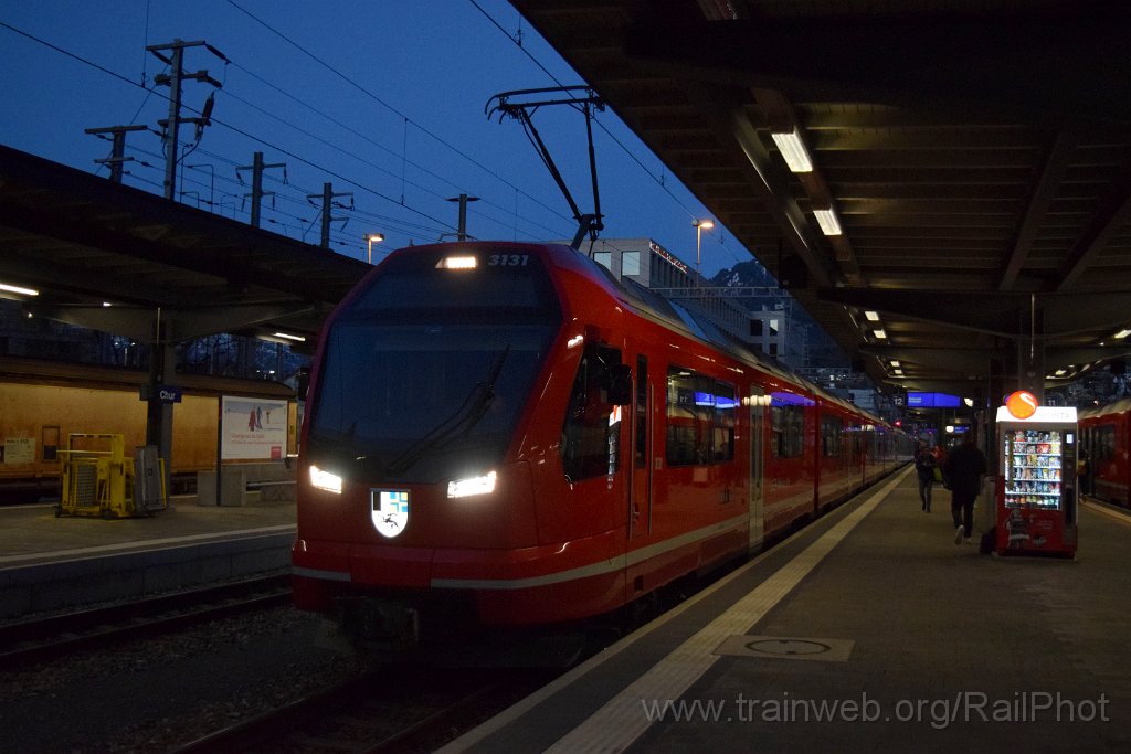 8914-0016-030124.jpg - RhB ABe 4/16 3131 / Chur 3.1.2024